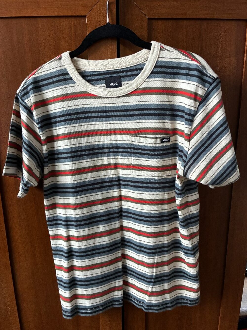 Men's Vans Striped T-Shirt - Small
